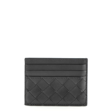 Bottega Veneta Card Holder Intrecciato Leather