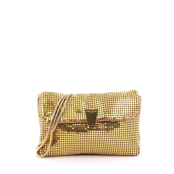 Saint Laurent Evening Bag Metal Mesh Small