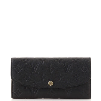 Louis Vuitton Emilie Wallet Monogram Empreinte Leather