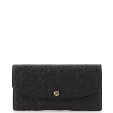 Louis Vuitton Emilie Wallet Monogram Empreinte Leather