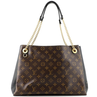 Louis Vuitton Surene Handbag Monogram Canvas with Leather MM
