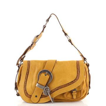Vintage Gaucho Double Saddle Bag Leather Small