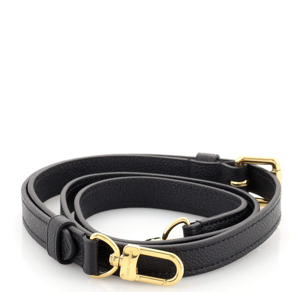 Louis Vuitton Pochette Metis Adjustable Strap Empreinte Leather Black  1351571