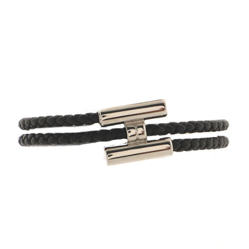 Hermes Tournis Tresse Bracelet Braided Leather