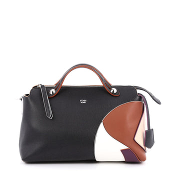 Fendi Marquetry By The Way Satchel Leather Small