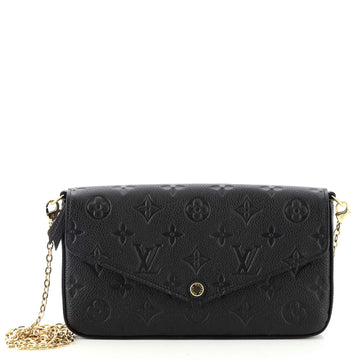 Louis Vuitton Felicie Pochette Monogram Empreinte Leather