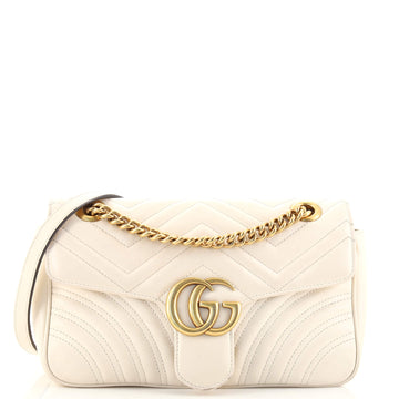 Gucci GG Marmont Flap Bag Matelasse Leather Small