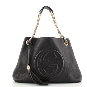 Gucci Soho Chain Strap Shoulder Bag Leather Medium