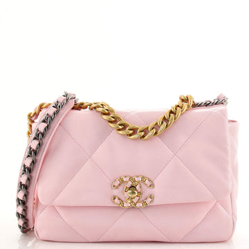 Chanel 19 Flap Bag Quilted Lambskin Medium