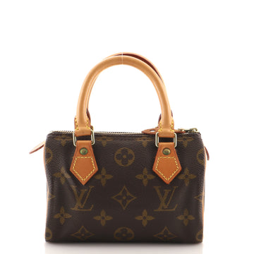 Louis Vuitton Speedy Mini HL Handbag Monogram Canvas