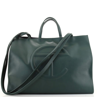 Telfar Shopping Tote Faux Leather Large