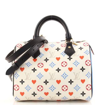 Louis Vuitton Speedy Bandouliere Bag Limited Edition Game On Multicolor Monogram 25