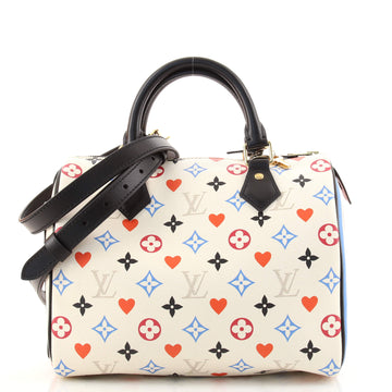 Louis Vuitton Speedy Bandouliere Bag Limited Edition Game On Multicolor Monogram 25
