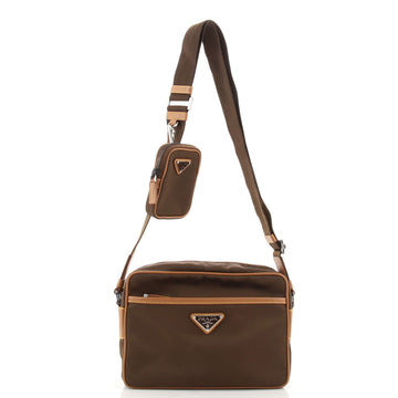 Prada Re-Edition Front Pocket Messenger Bag Tessuto Medium