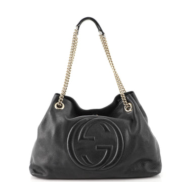 Gucci Soho Chain Strap Shoulder Bag Leather Medium