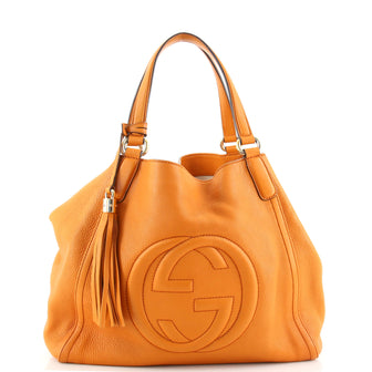 Gucci Soho Shoulder Bag Leather Medium
