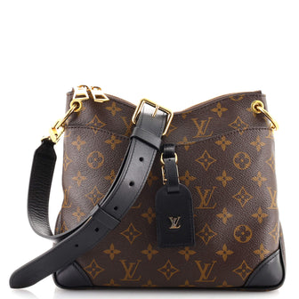 Louis Vuitton Odeon NM Handbag Monogram Canvas and Leather PM
