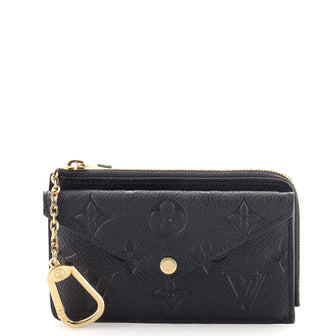 Louis Vuitton Recto Verso Card Holder Monogram Empreinte Leather
