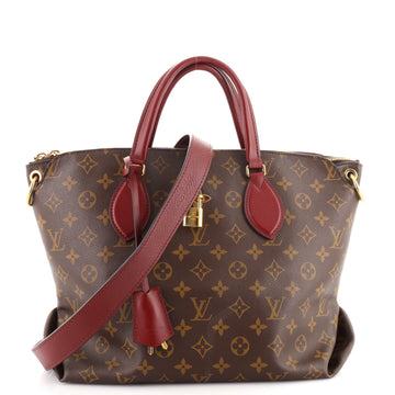 Louis Vuitton Flower Zipped Tote Monogram Canvas MM