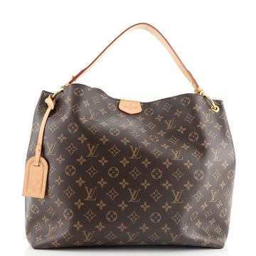 Louis Vuitton Graceful Handbag Monogram Canvas MM