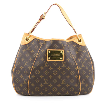 Louis Vuitton Galliera Handbag Monogram Canvas PM brown