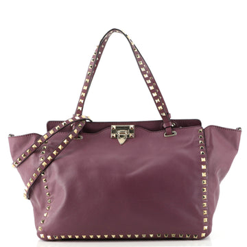 Valentino Rockstud Tote Soft Leather Medium