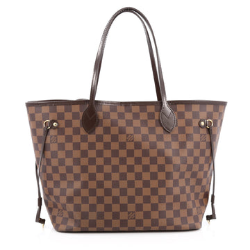 Louis Vuitton Neverfull NM Tote Damier MM brown