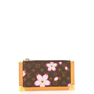 Louis Vuitton Key Pouch Limited Edition Cherry Blossom Monogram