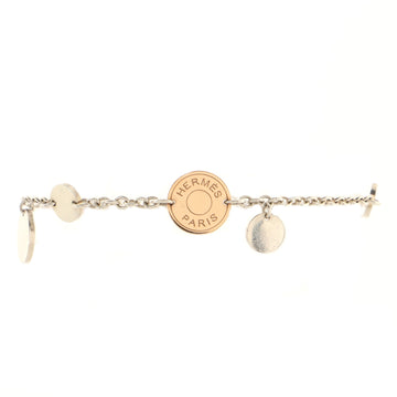 Hermes Confettis Bracelet Sterling Silver with 18K Rose Gold