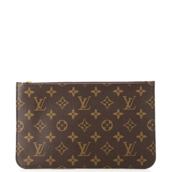 Louis Vuitton Neverfull Pochette Monogram Canvas Large