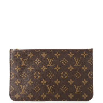 Louis Vuitton Neverfull Pochette Monogram Canvas Large