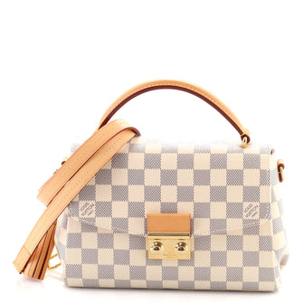 Louis Vuitton Croisette Handbag Damier