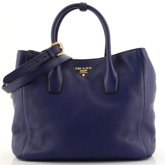 Prada Convertible Shopping Tote Vitello Daino Medium
