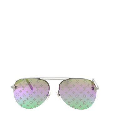 Louis Vuitton Clockwise Aviator Sunglasses Metal