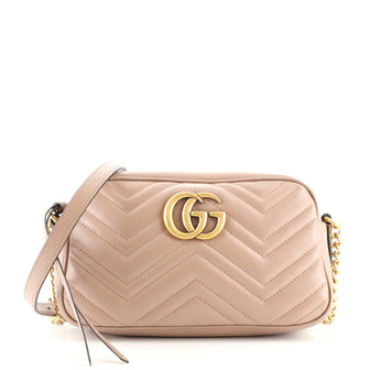 Gucci GG Marmont Shoulder Bag Matelasse Leather Small