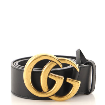 Gucci GG Marmont Belt Leather Wide