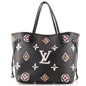 Louis Vuitton Neverfull NM Tote Wild at Heart Monogram Giant MM