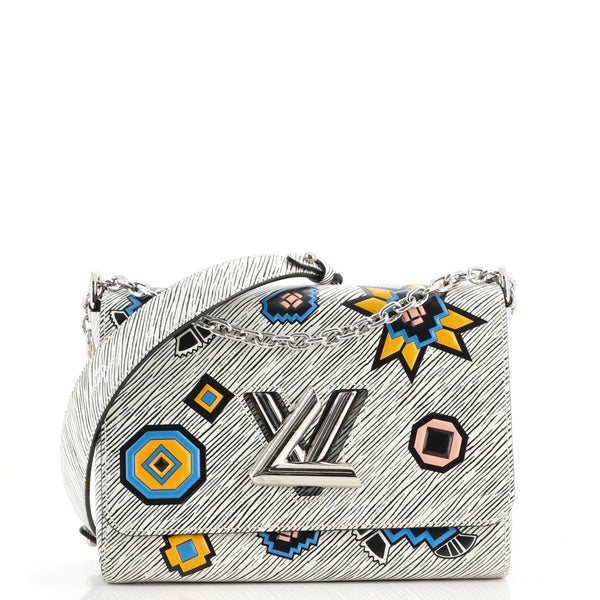 Louis Vuitton Twist Handbag Limited Edition Azteque Epi Leather MM