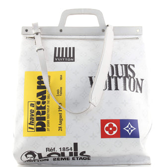 Louis Vuitton, Bags, Louis Vuitton Limited Edition Louis 20 Canvas Tote  Bag