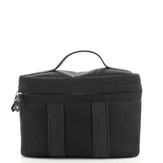 Hermes Acapulco Vanity Bag Toile with Leather