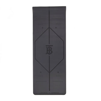 Burberry x Liforme Yoga Mat with Carrying Case Rubber with TB Monogram Coated Canvas