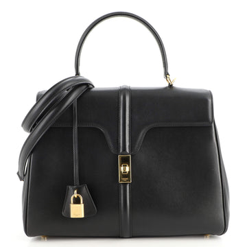Celine 16 Top Handle Bag Smooth Calfskin Medium