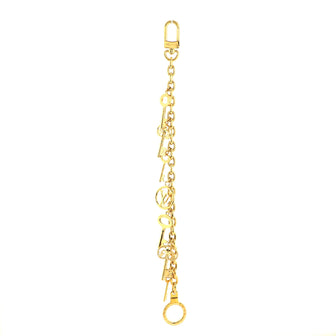 Louis Vuitton Fornasetti Chain Bag Charm and Key Holder Metal