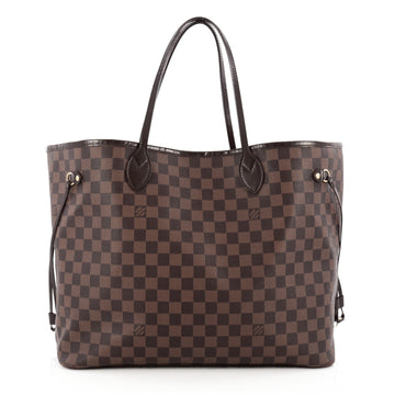 Louis Vuitton Neverfull Tote Damier GM Brown