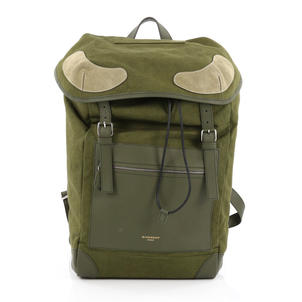 Givenchy Rider Backpack Canvas with Suede 16192