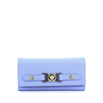 Versace Signature Wallet on Chain Leather blue