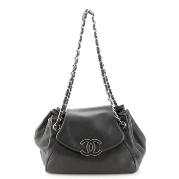Chanel Sensual CC Accordion Flap Bag Lambskin Medium
