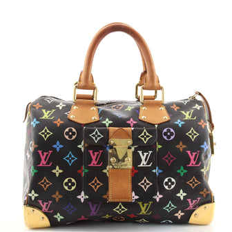 Louis Vuitton Speedy Handbag Monogram Multicolor 30