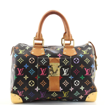 Louis Vuitton Speedy Handbag Monogram Multicolor 30