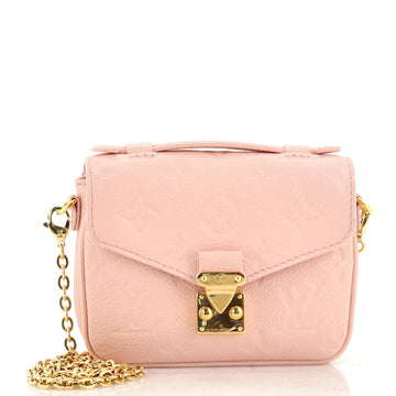 Louis Vuitton Micro Metis Monogram Empreinte Leather